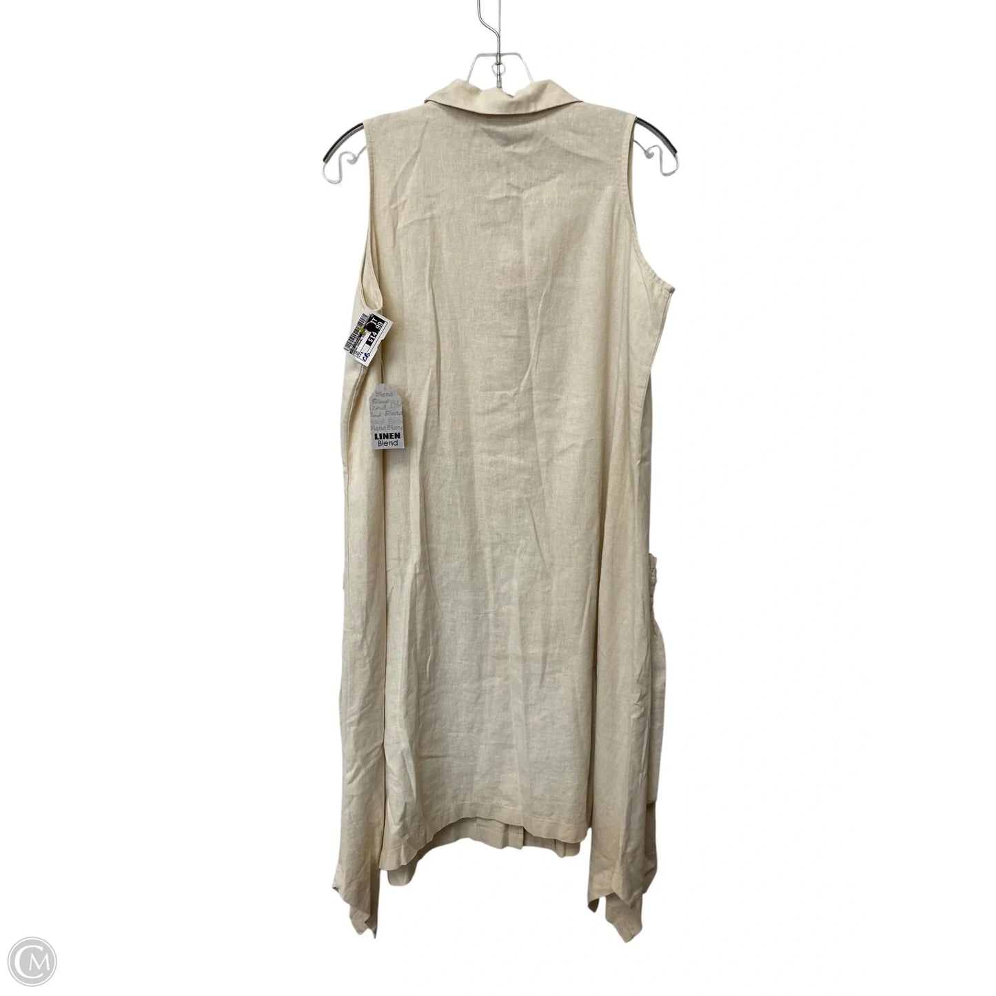 Dress Casual Midi By For Cynthia In Tan, Size: S