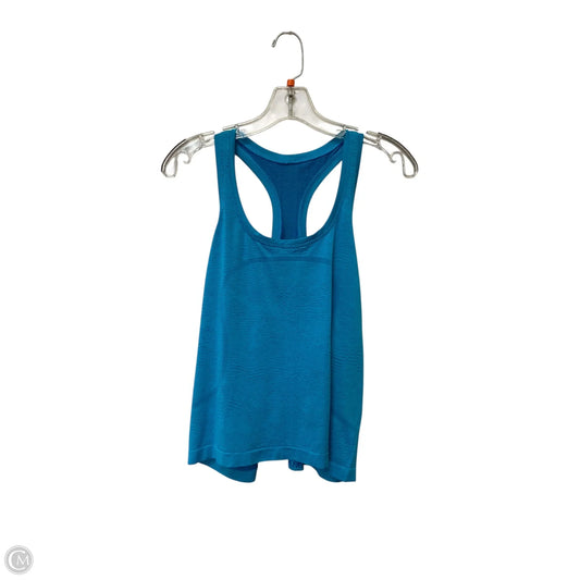 Athletic Tank Top By Lululemon In Blue, Size: 12