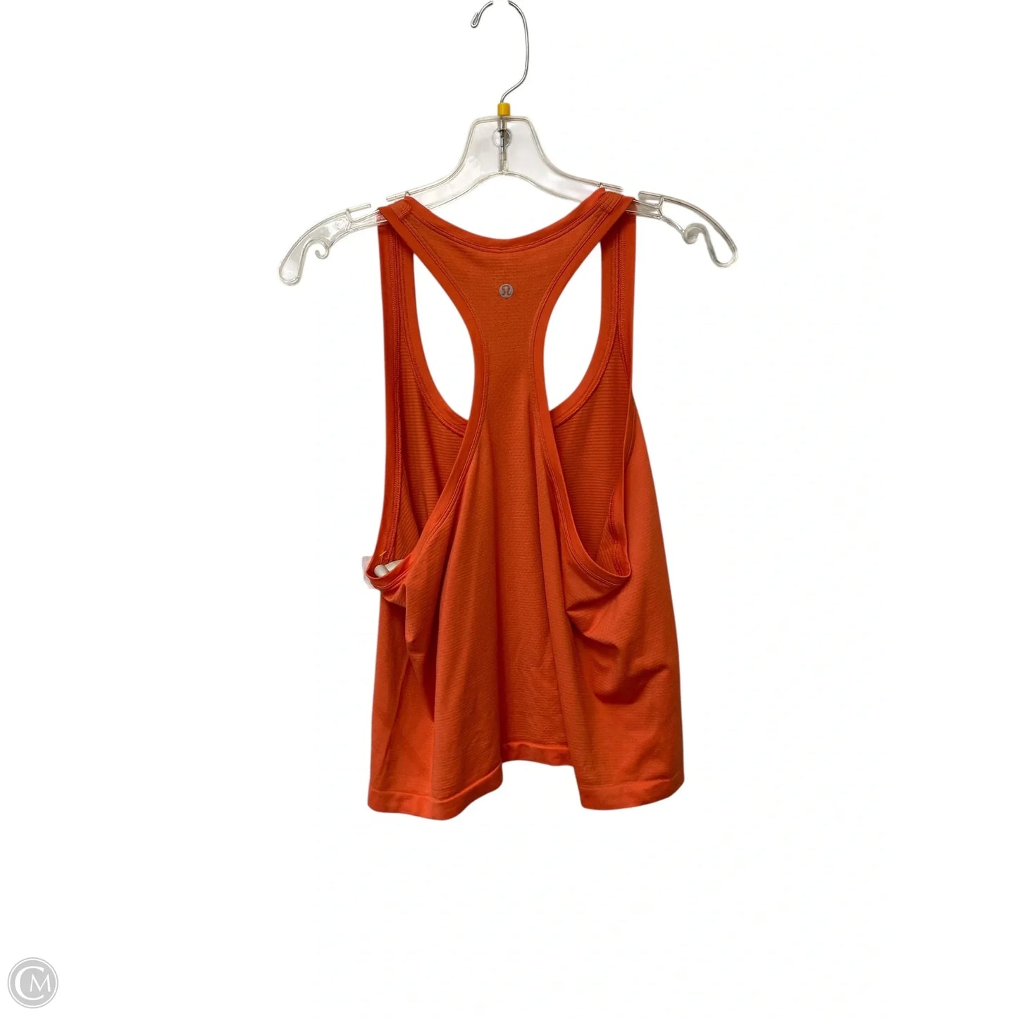 Athletic Tank Top By Lululemon In Orange, Size: 12