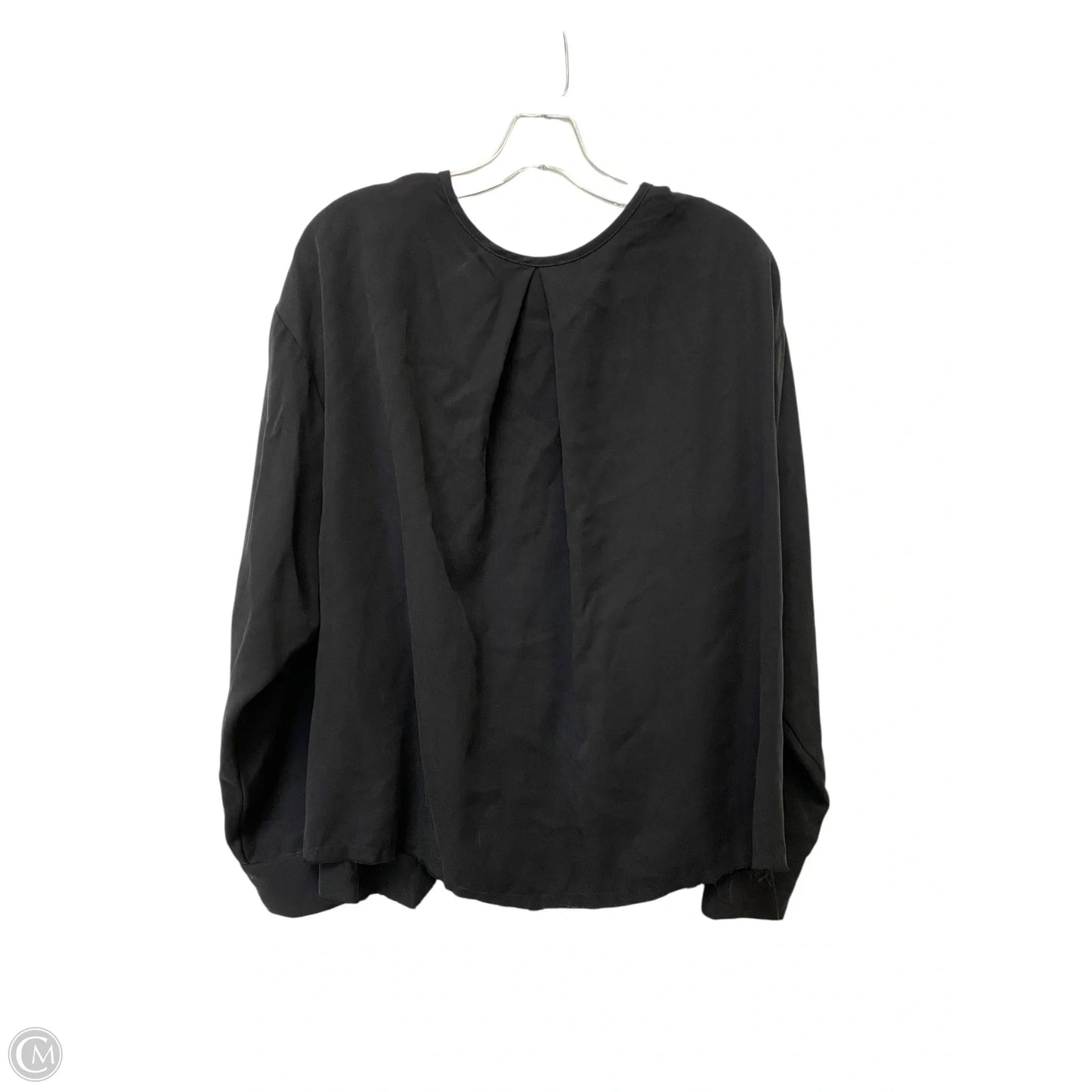 Top Long Sleeve By Cmb In Black, Size: M