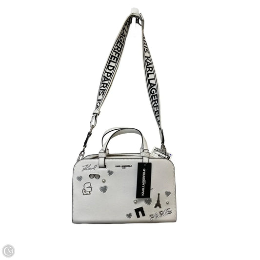 Crossbody Designer By Karl Lagerfeld, Size: Medium