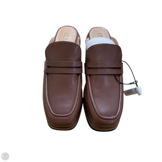 Shoes Heels Platform By Journee In Brown, Size: 8
