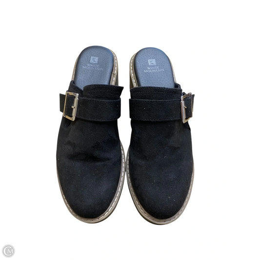 Shoes Heels Block By White Mountain In Black, Size: 8
