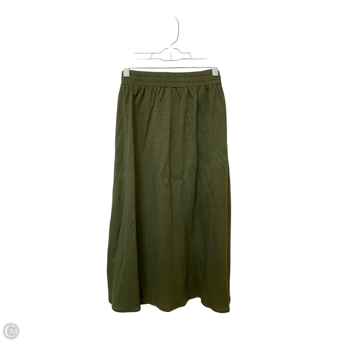 Skirt Midi By Cato In Green, Size: S