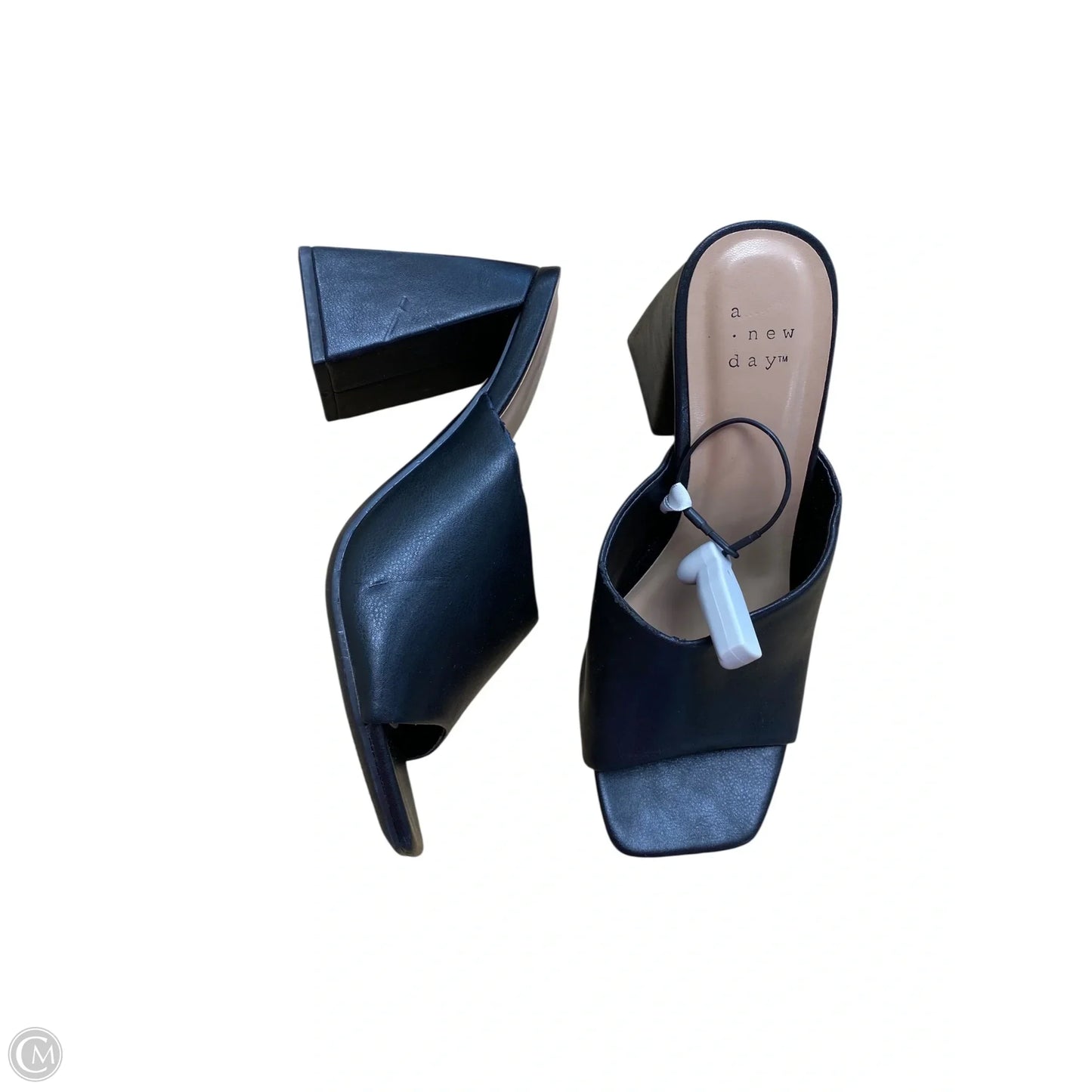 Shoes Heels Block By A New Day In Black, Size: 7.5