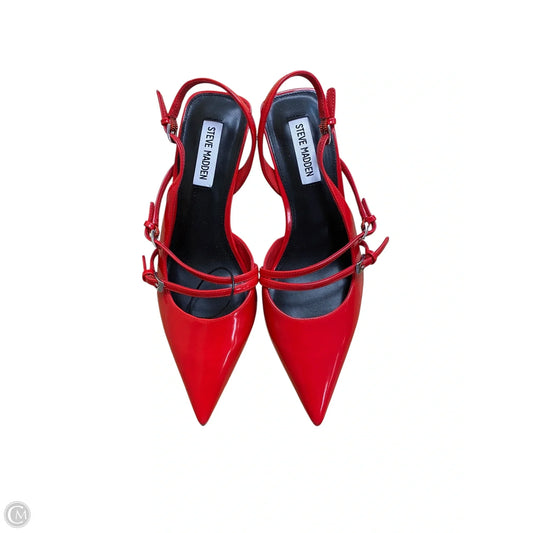 Shoes Heels Stiletto By Steve Madden In Red, Size: 7
