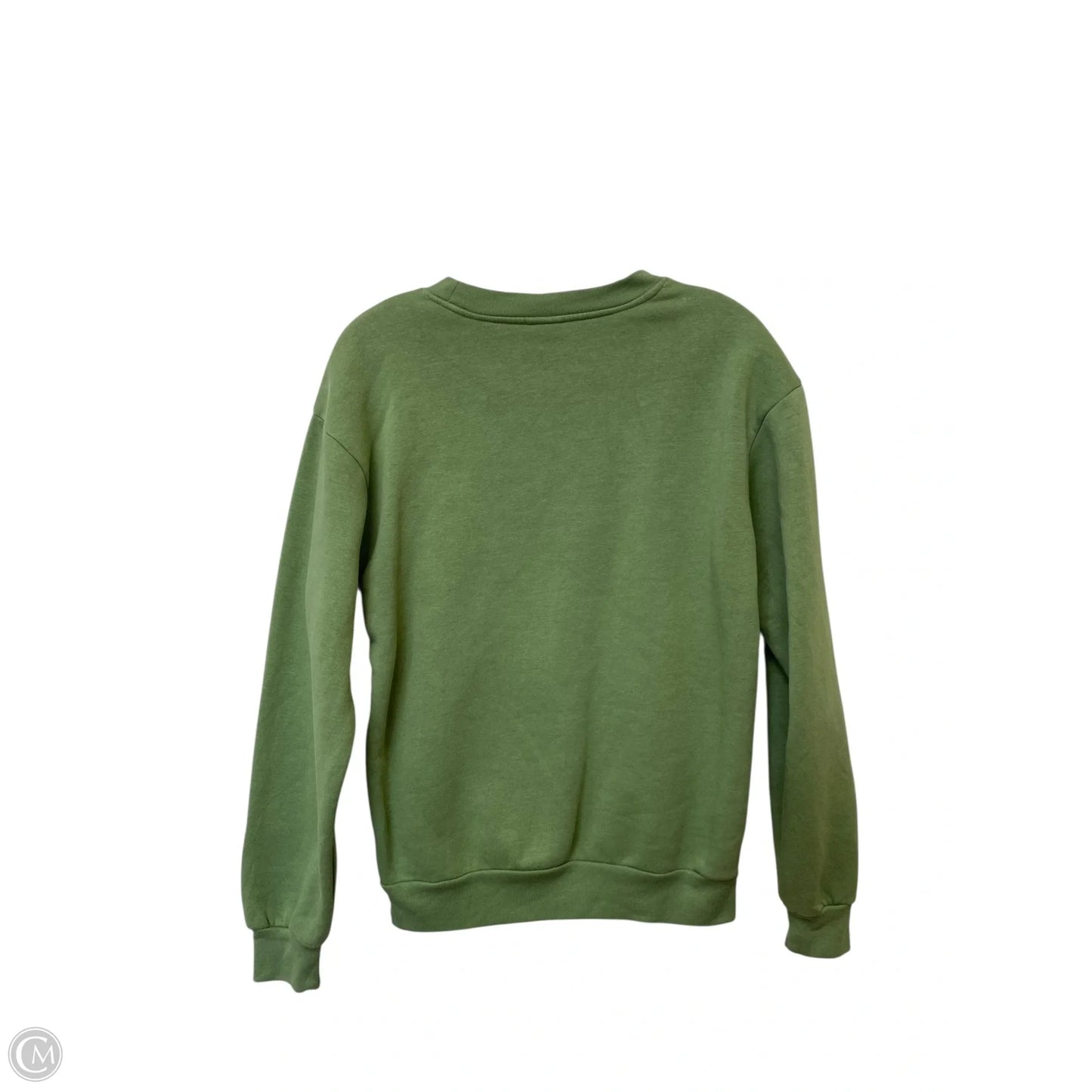 Sweatshirt Crewneck By Disney In Green, Size: Xs