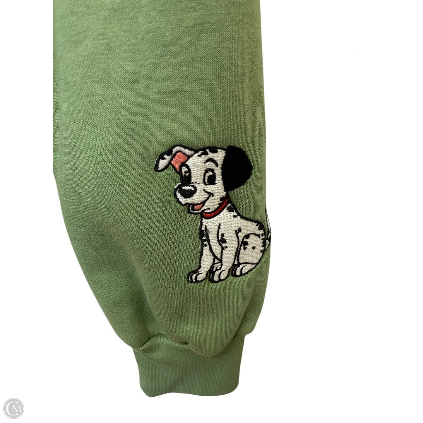 Sweatshirt Crewneck By Disney In Green, Size: Xs