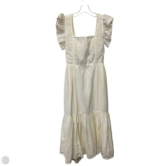 Dress Casual Maxi By Madewell In Chartreuse, Size: S