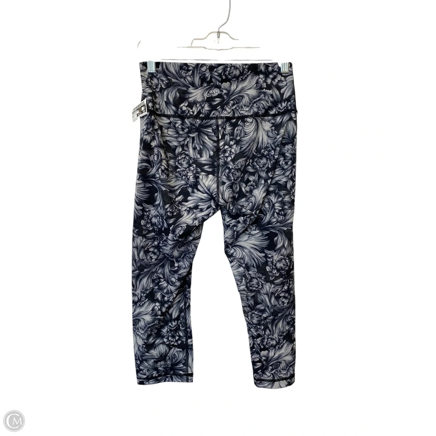 Athletic Leggings By Lululemon In Floral Print, Size: 8
