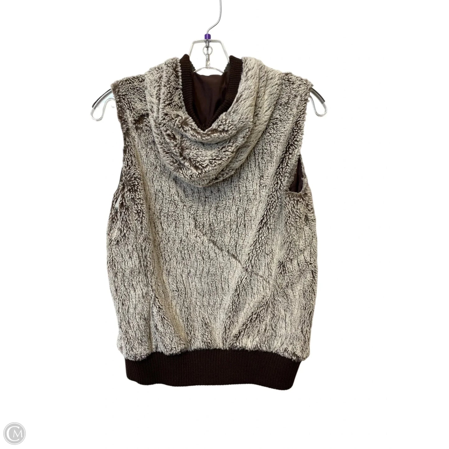 Vest Faux Fur & Sherpa By Patagonia In Brown, Size: Xs