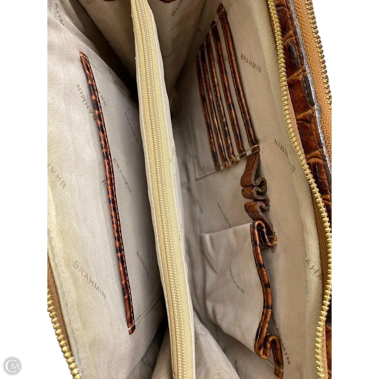 Crossbody Designer By Brahmin, Size: Medium