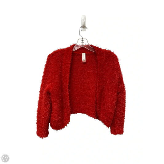 Cardigan By No Boundaries In Red, Size: M