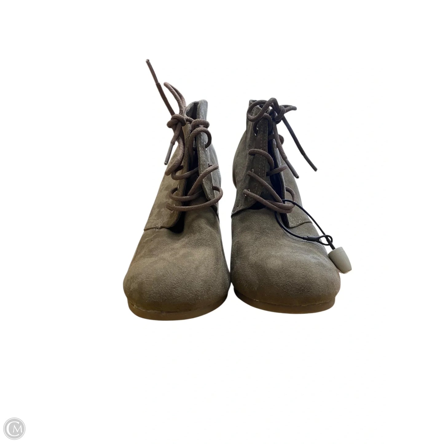 Boots Ankle Heels By Arizona In Taupe, Size: 10