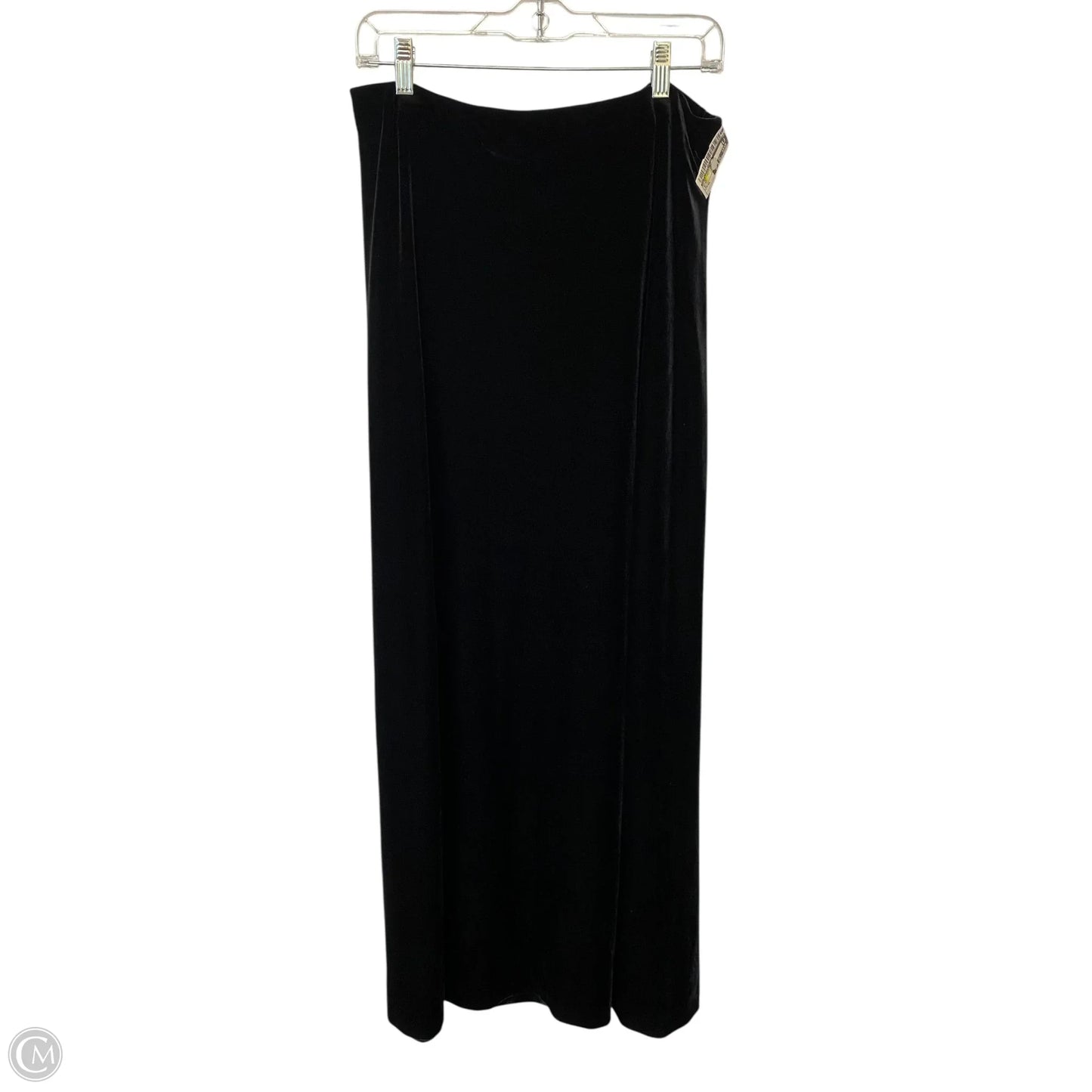 Skirt Maxi By Alex Evenings In Black, Size: Xl