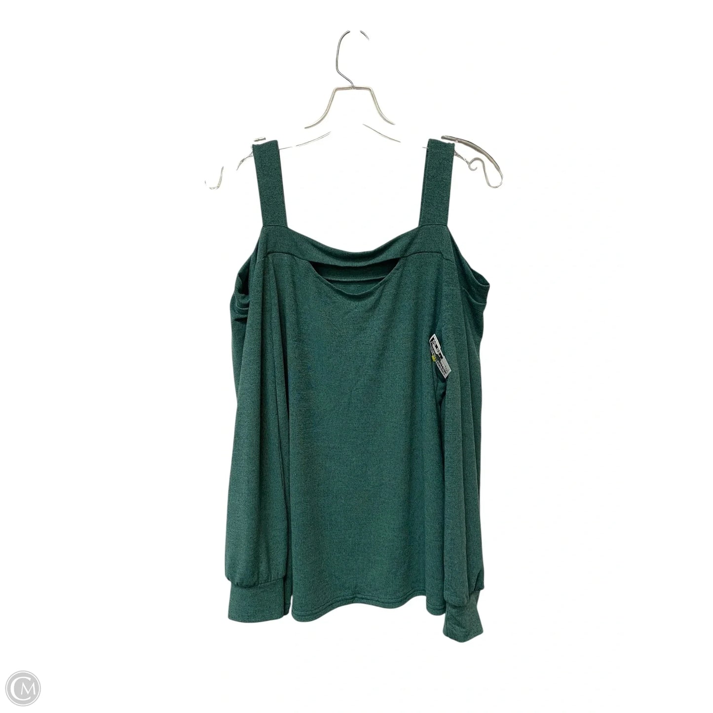 Top Long Sleeve Basic By Cme In Blue, Size: S