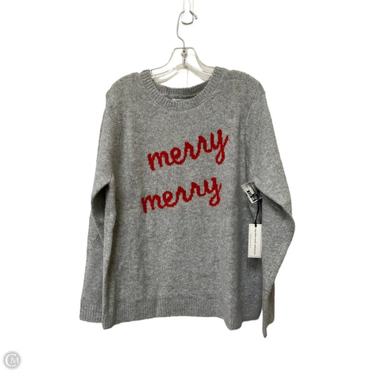 Sweater By Cupcakes And Cashmere In Grey, Size: Xl