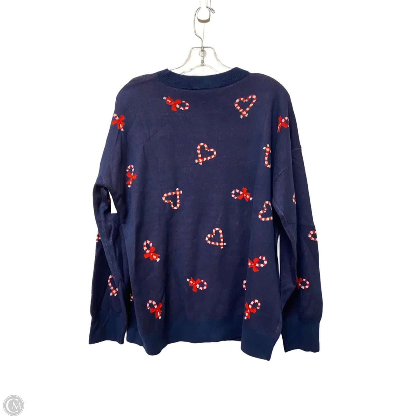 Sweater By Loft In Blue, Size: L