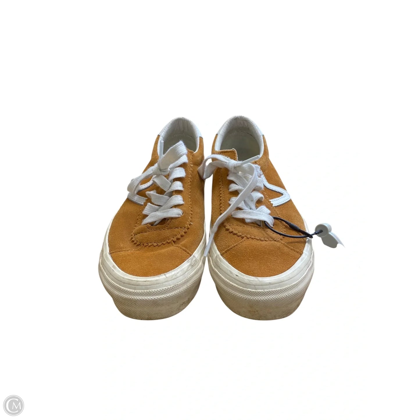 Shoes Flats By Vans In Orange, Size: 6.5