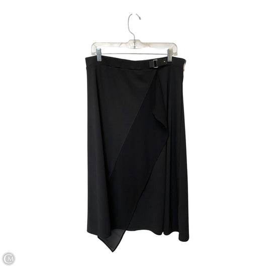 Skirt Midi By Dkny In Black, Size: L