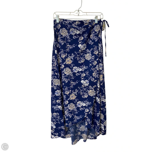 Skirt Maxi By Blue Rain In Floral Print, Size: M
