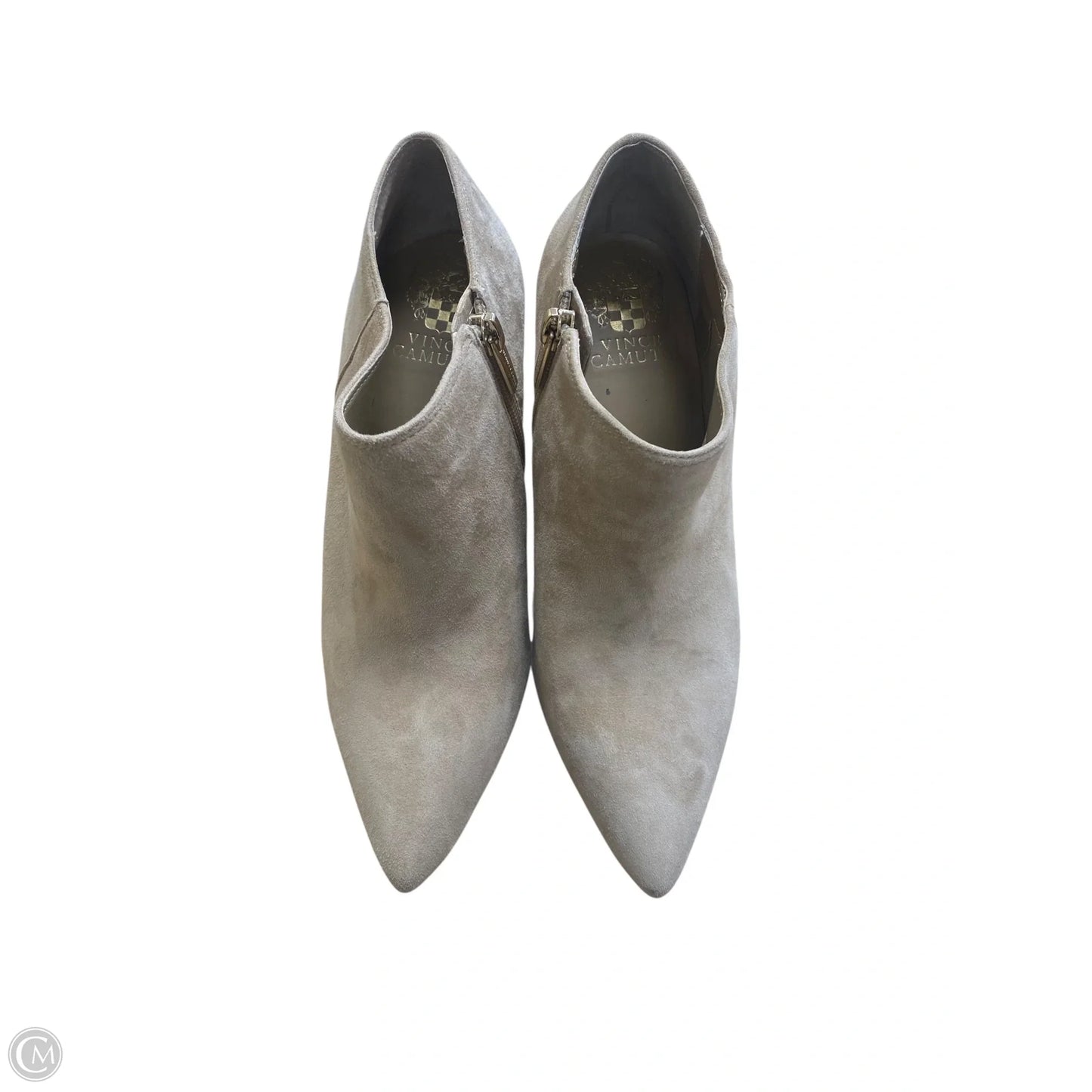 Boots Ankle Heels By Vince Camuto In Tan, Size: 7