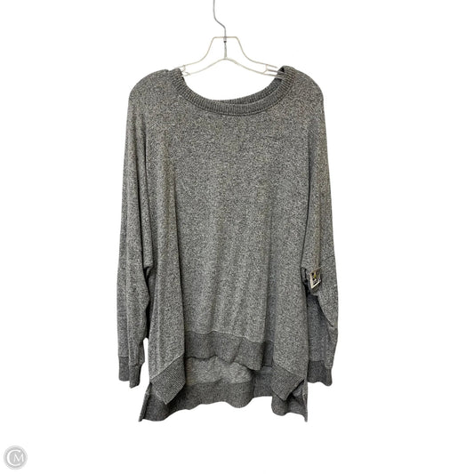 Top Long Sleeve Basic By Aerie In Grey, Size: Xl