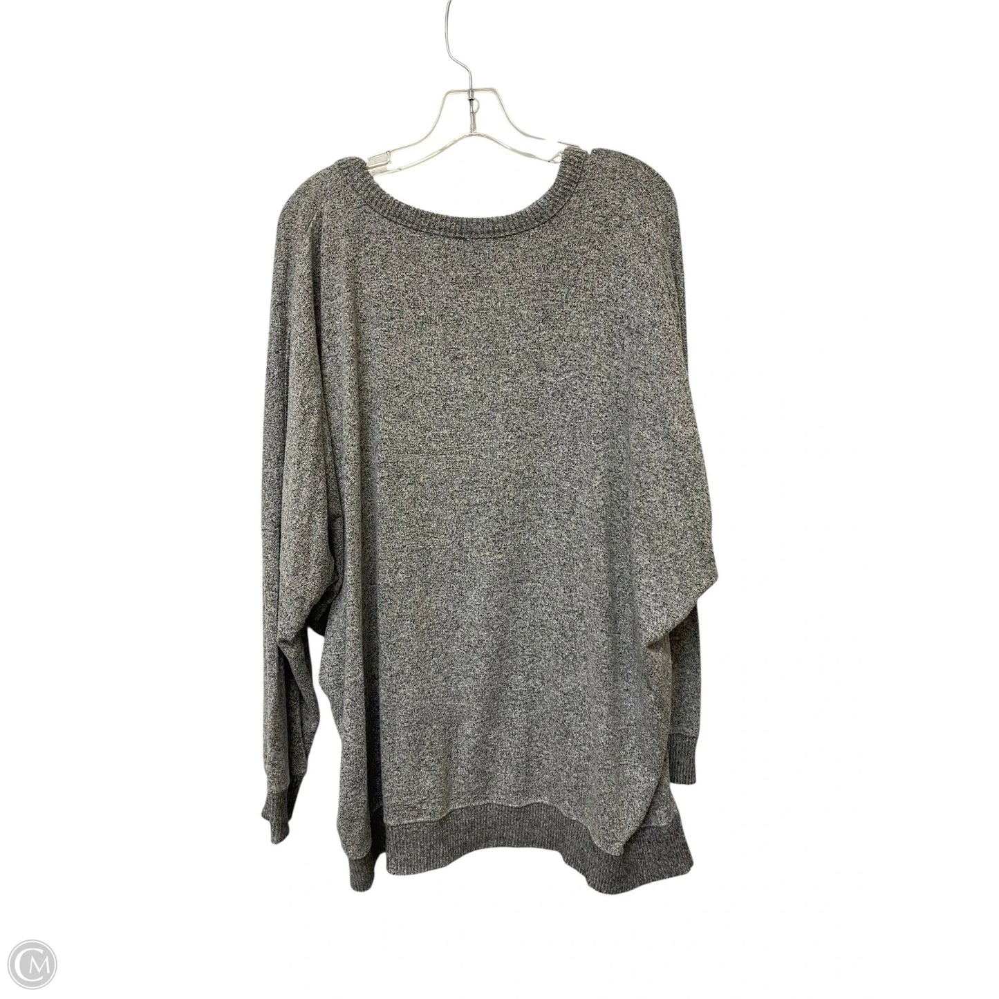 Top Long Sleeve Basic By Aerie In Grey, Size: Xl