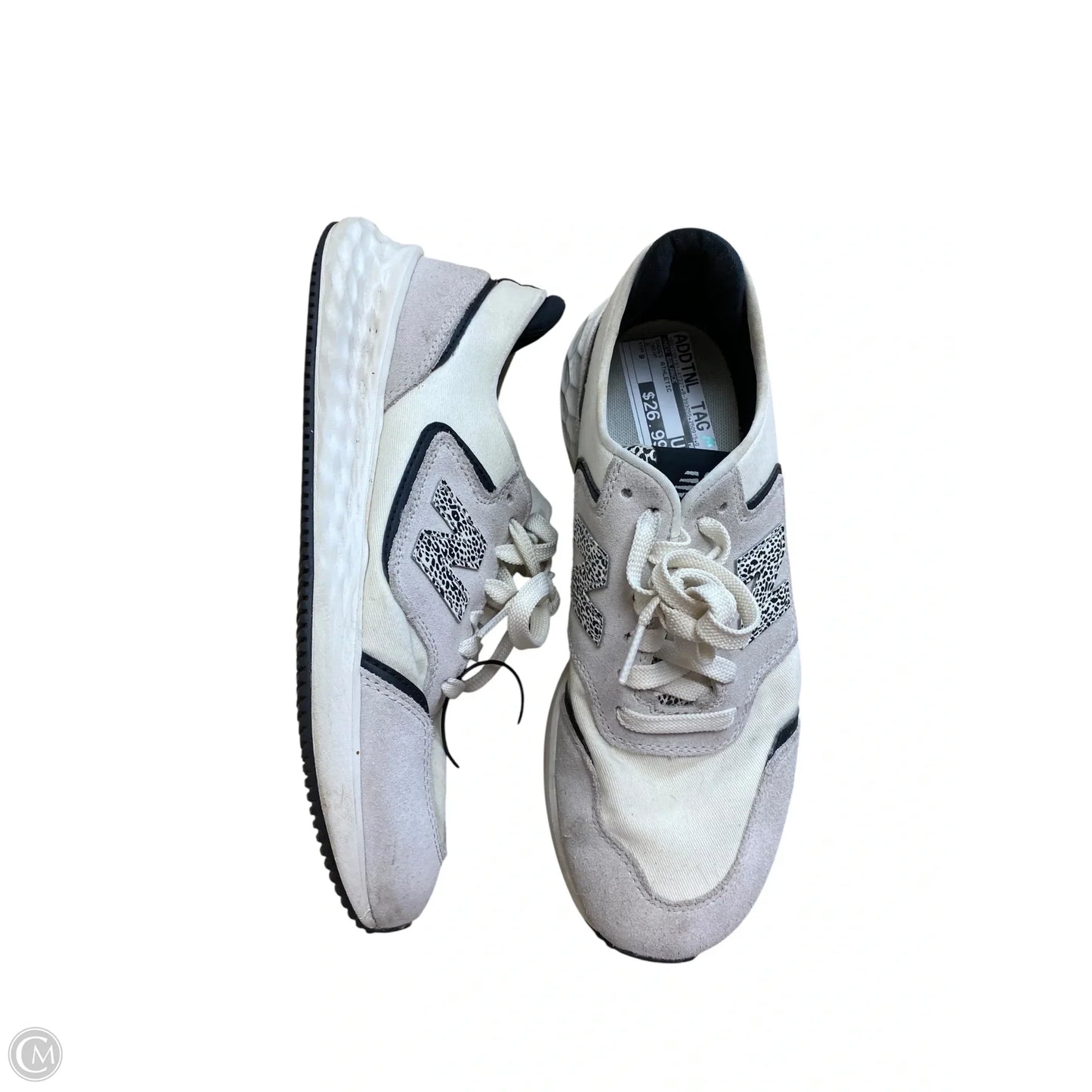 Shoes Athletic By New Balance In Cream, Size: 9