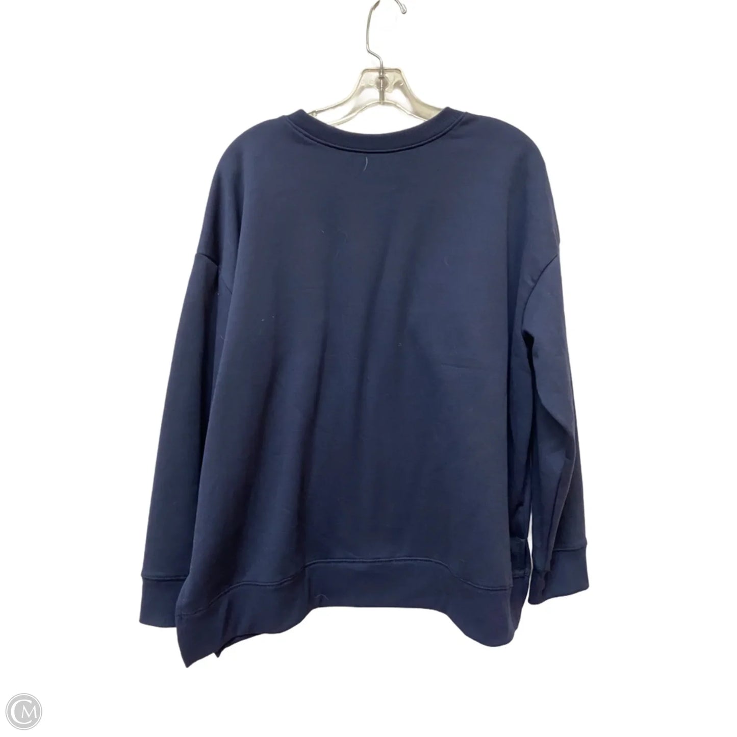 Sweatshirt Crewneck By Terra & Sky In Blue, Size: Xl