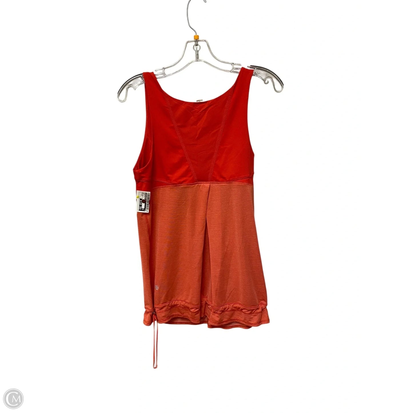 Athletic Tank Top By Lululemon In Red, Size: 12