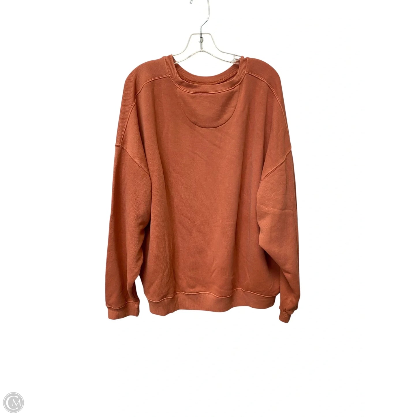 Sweatshirt Crewneck By American Eagle In Orange, Size: Xxl