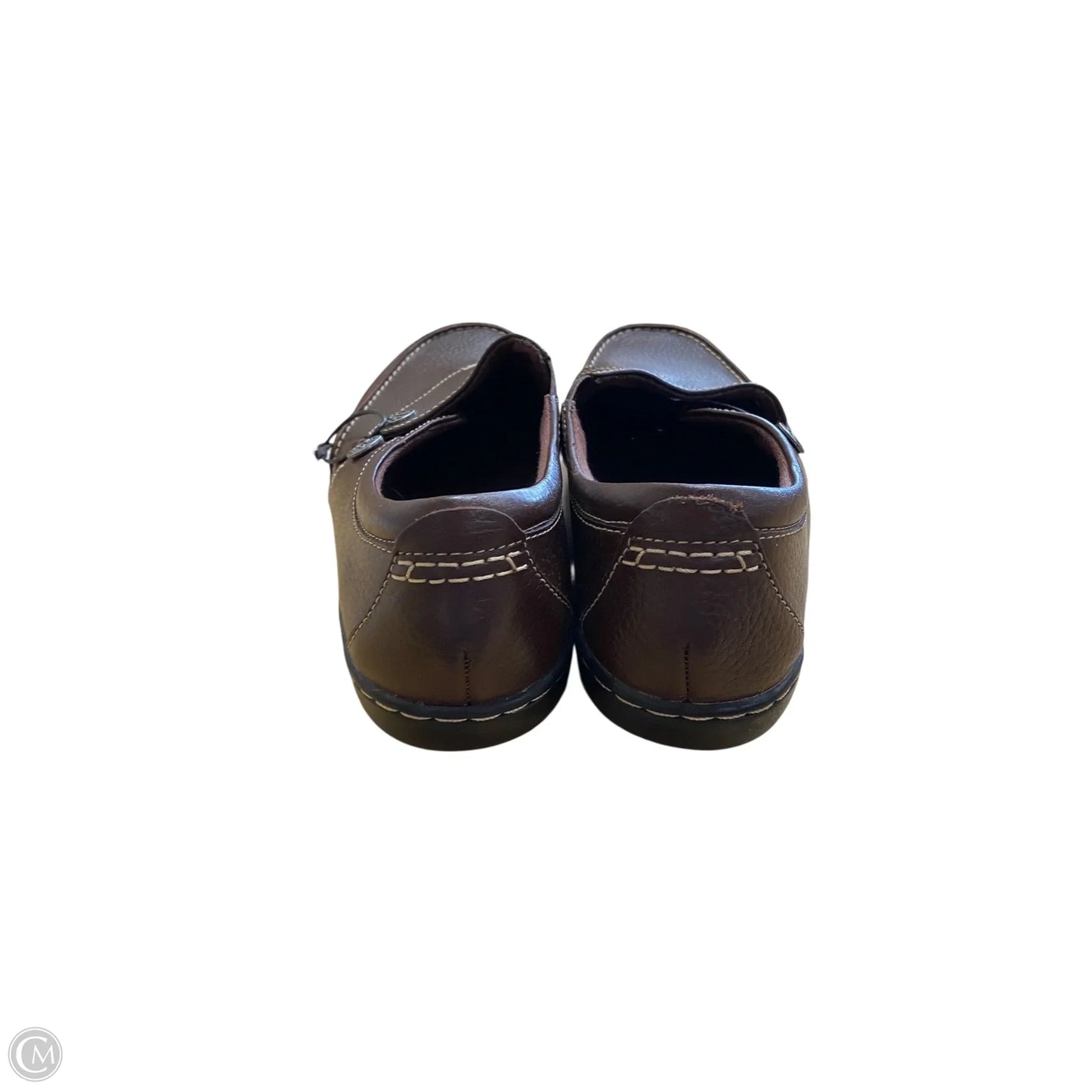 Shoes Flats By Clarks In Brown, Size: 11