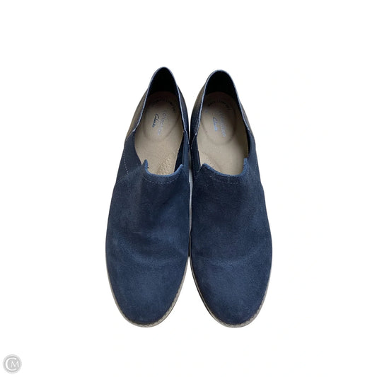 Shoes Flats By Clarks In Black, Size: 11