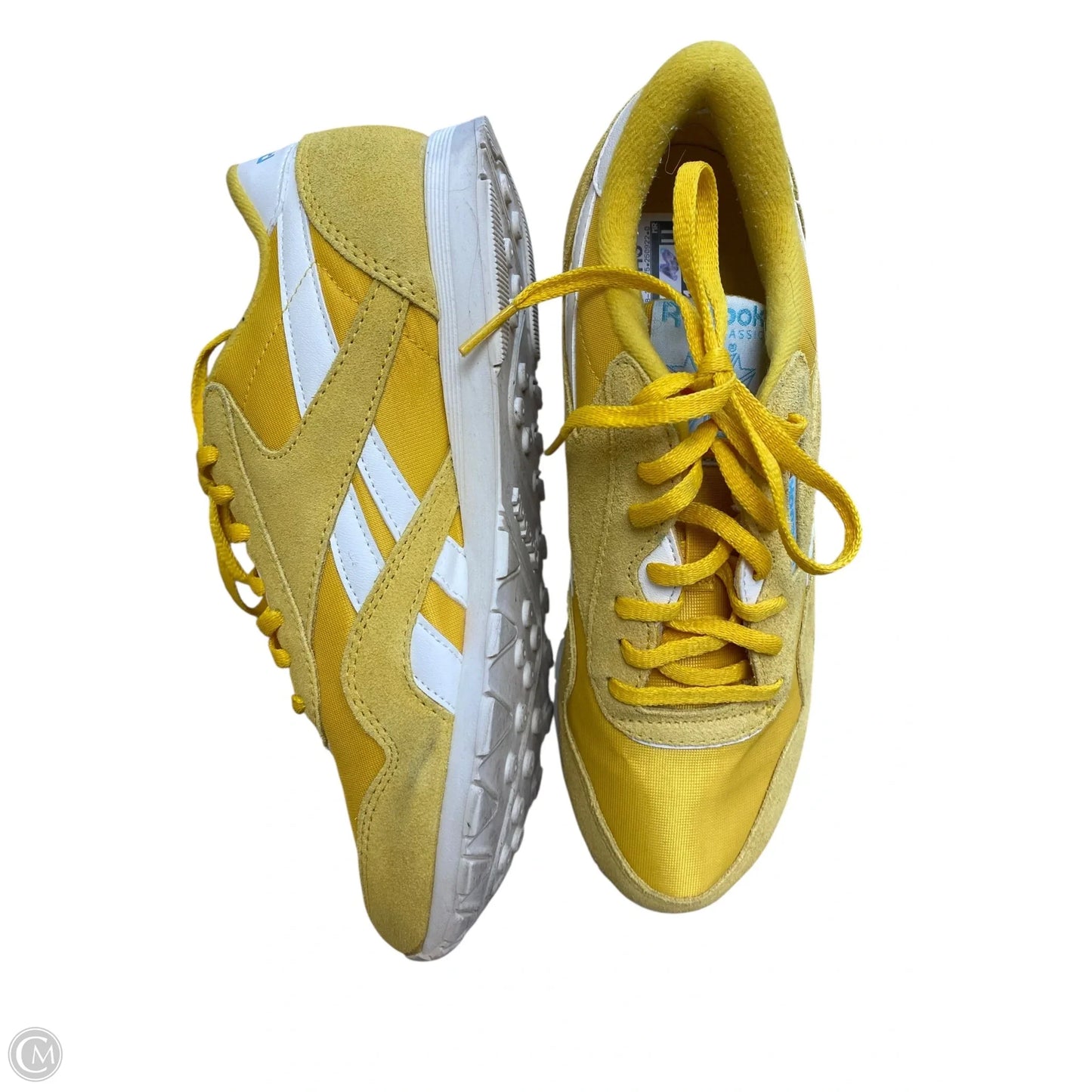 Shoes Sneakers By Reebok In Yellow, Size: 8.5