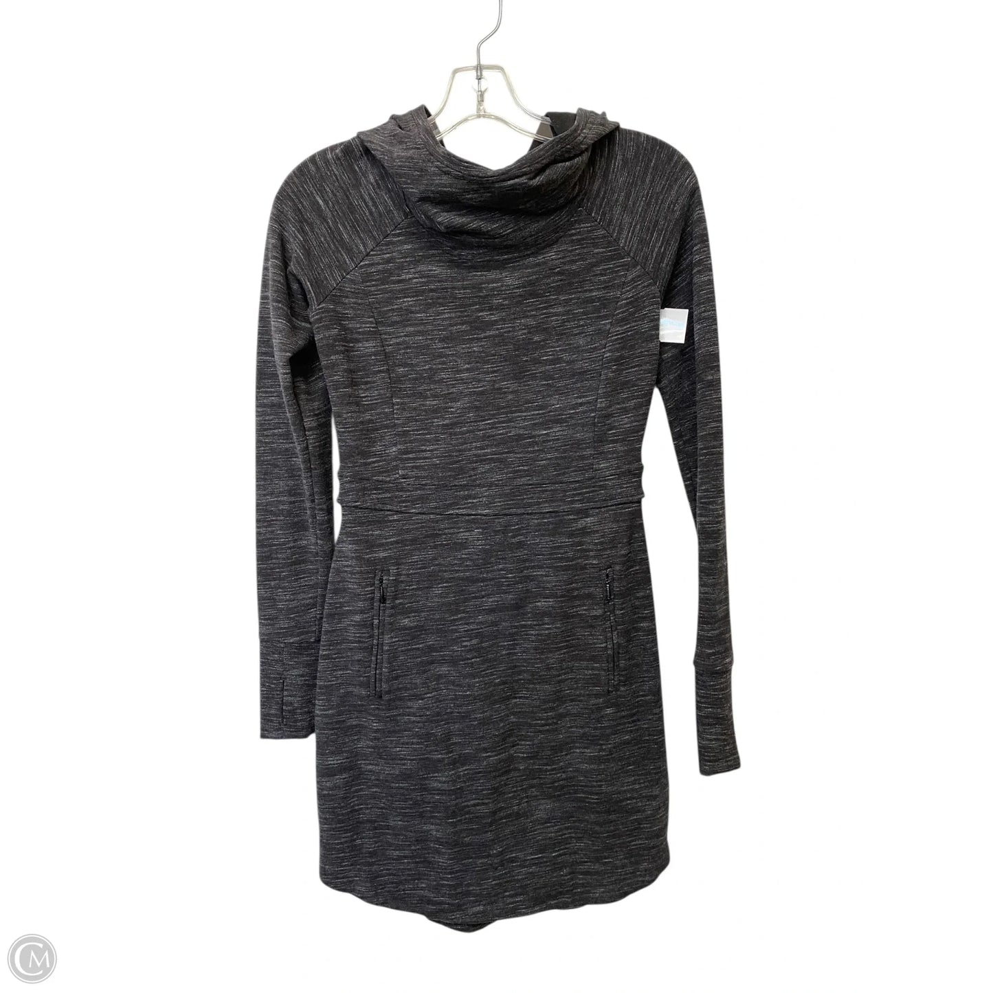 Dress Casual Midi By Athleta In Grey, Size: Xxs