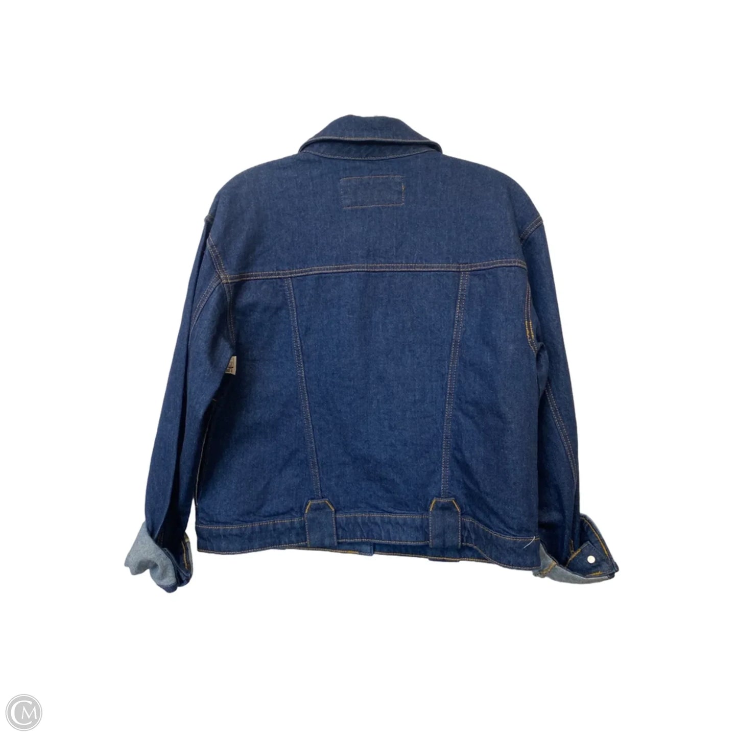 Jacket Denim By Loft In Blue Denim, Size: S