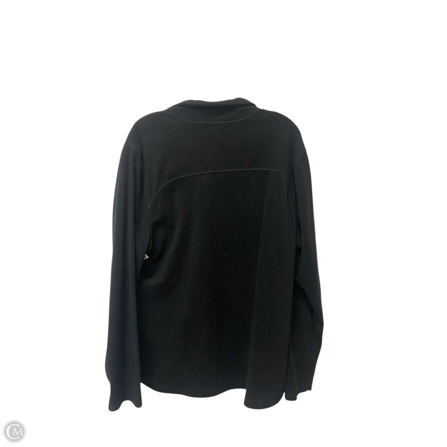 Jacket Fleece By Old Navy In Black, Size: Xxl