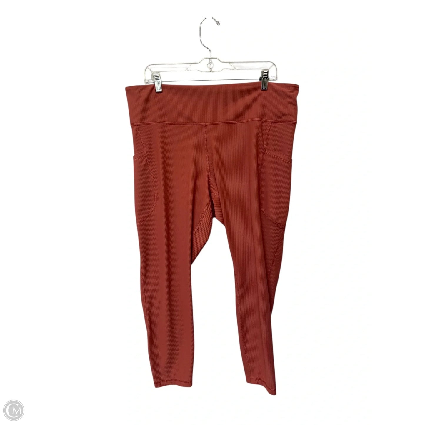 Athletic Leggings By Old Navy In Pink, Size: 2x