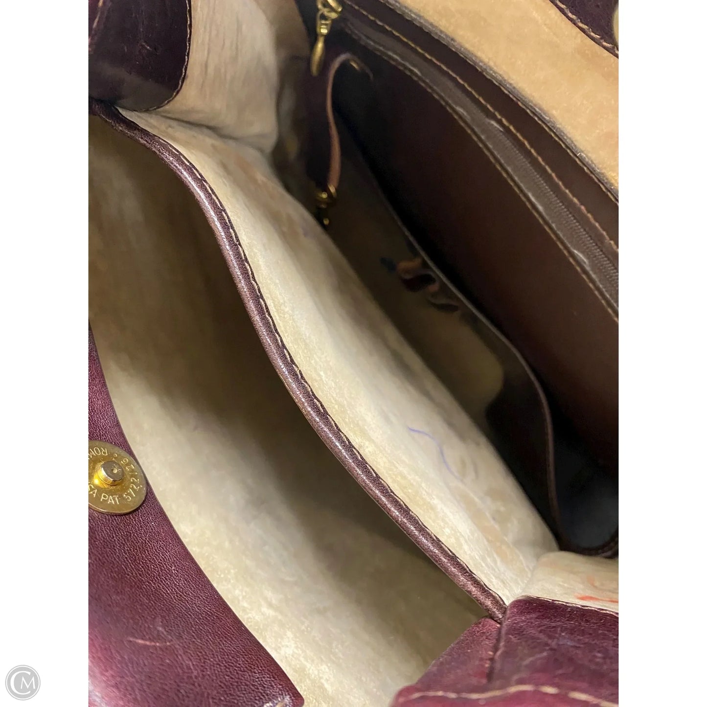 Handbag Designer By Brahmin, Size: Medium