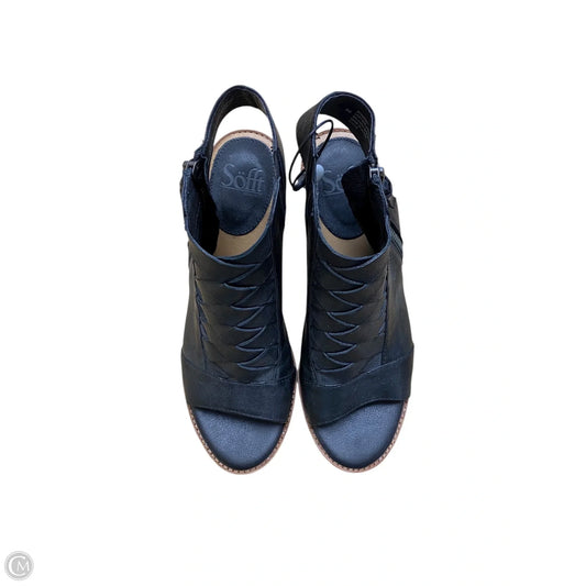 Shoes Heels Block By Sofft In Black, Size: 8