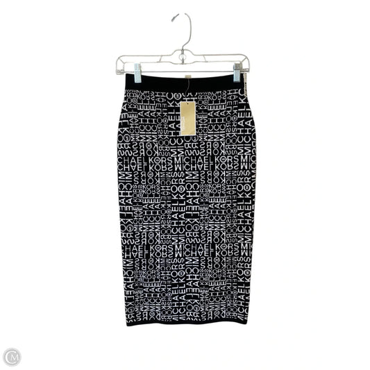 Skirt Midi By Michael By Michael Kors In Black, Size: Xs