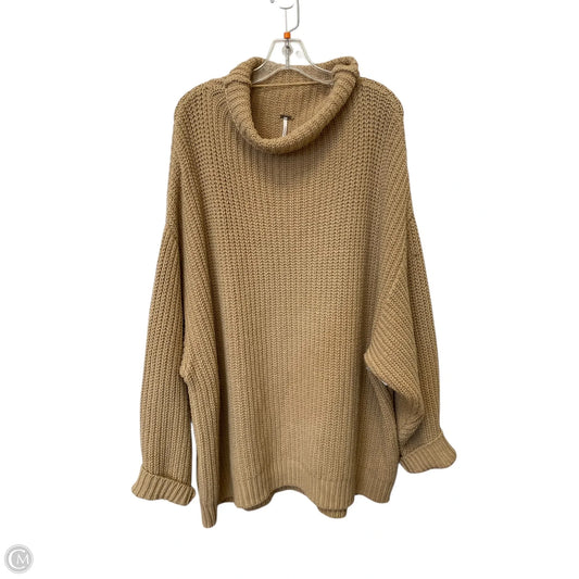 Sweater By Free People In Tan, Size: Xl