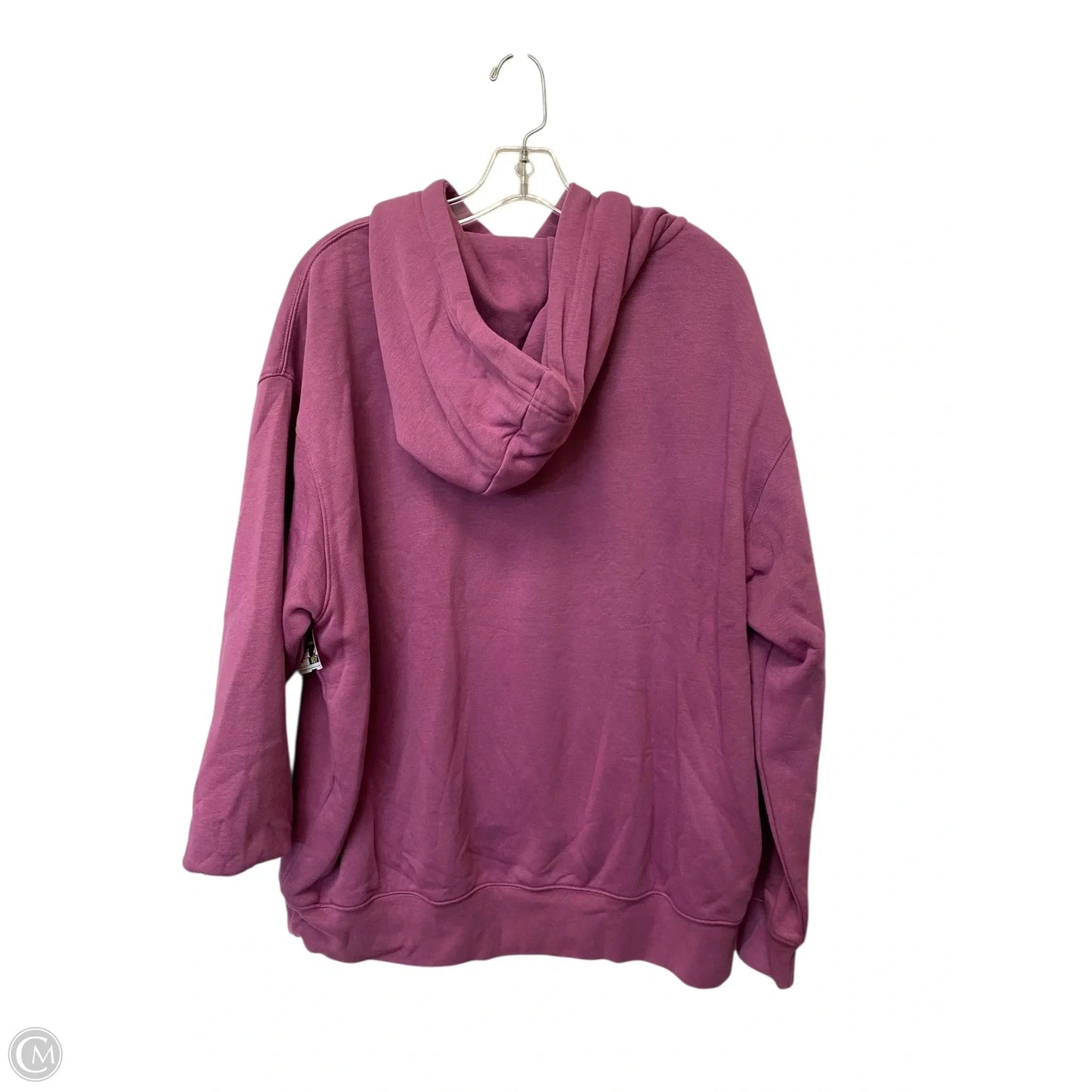 Sweatshirt Hoodie By Nike Apparel In Purple, Size: M