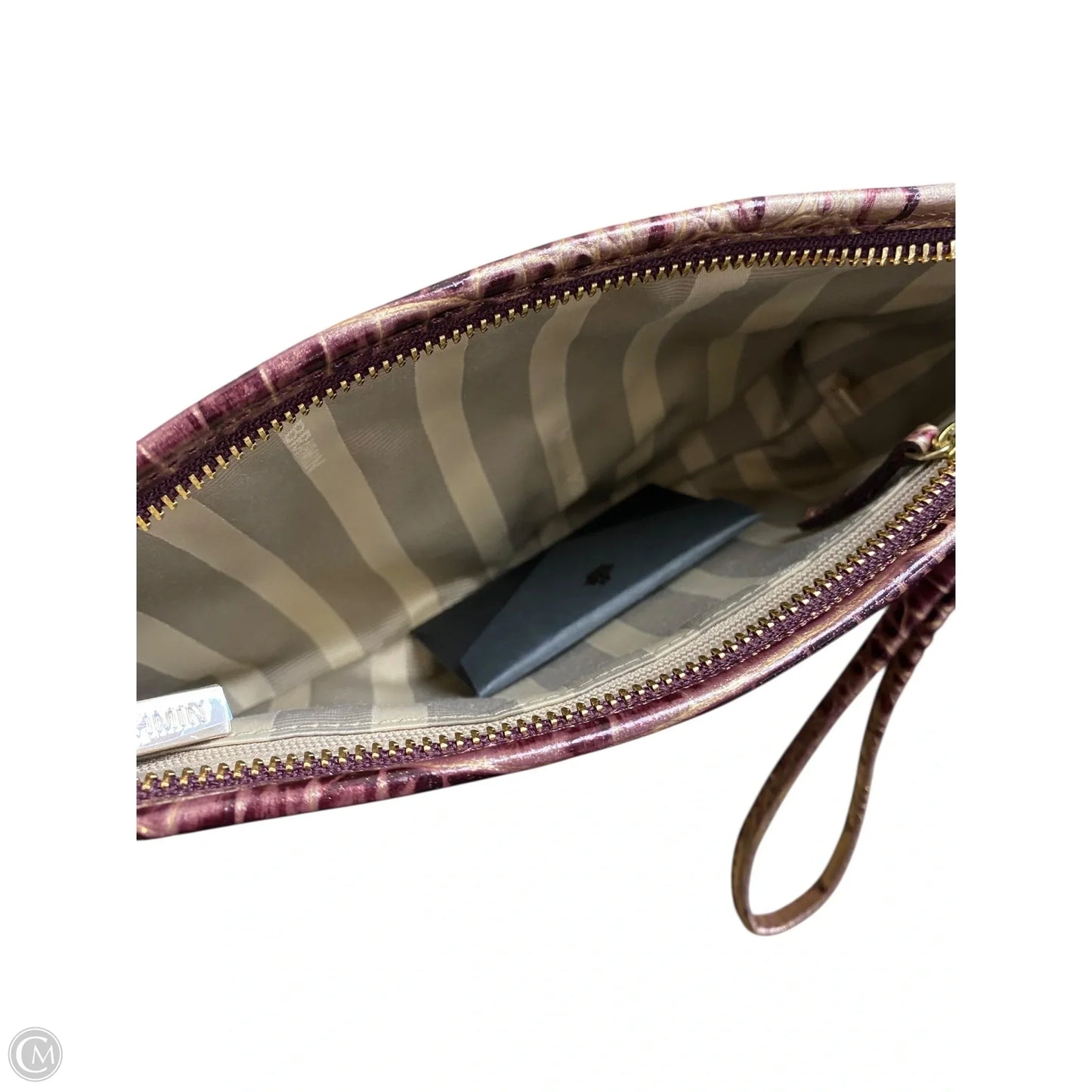 Wristlet Designer By Brahmin, Size: Medium