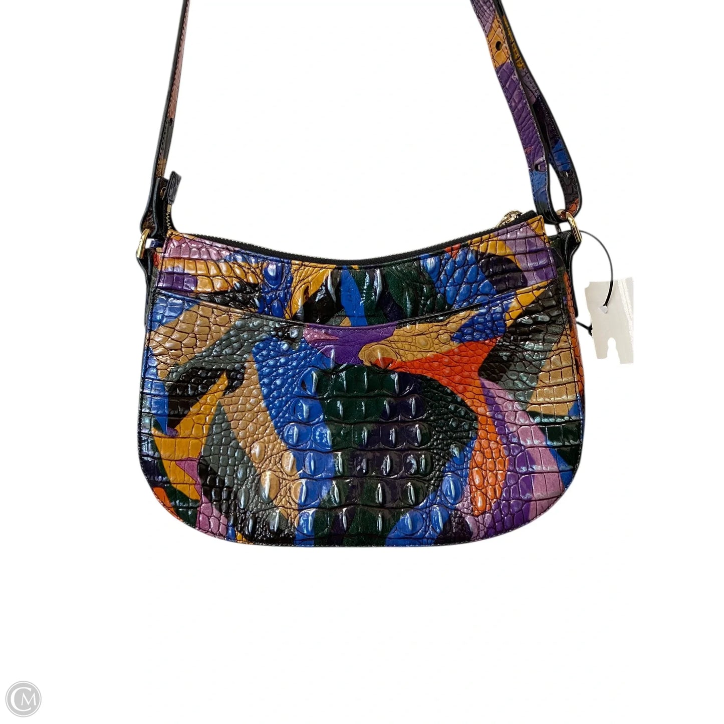 Crossbody Designer By Brahmin, Size: Medium