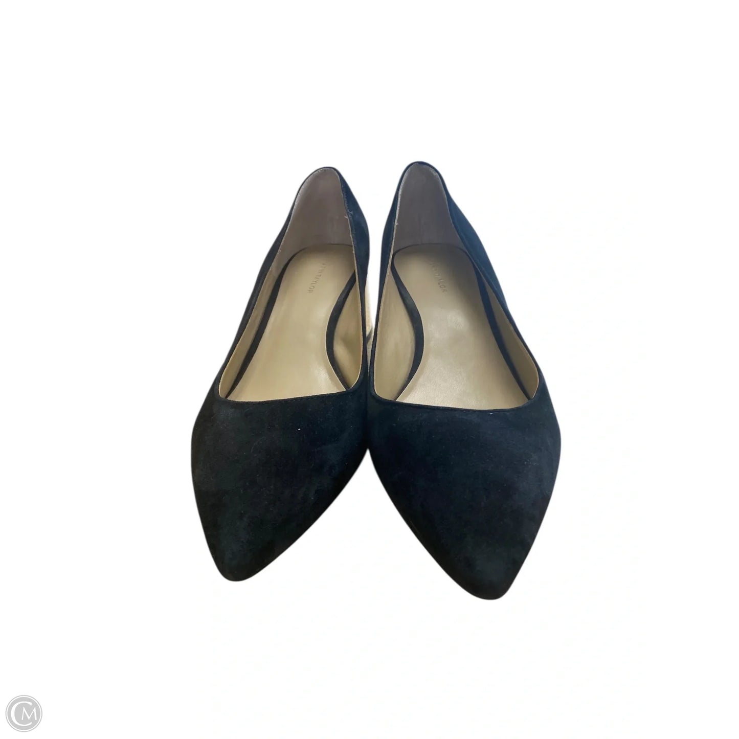 Shoes Heels Block By Ann Taylor In Black, Size: 9
