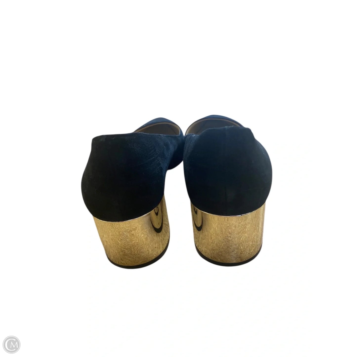 Shoes Heels Block By Ann Taylor In Black, Size: 9