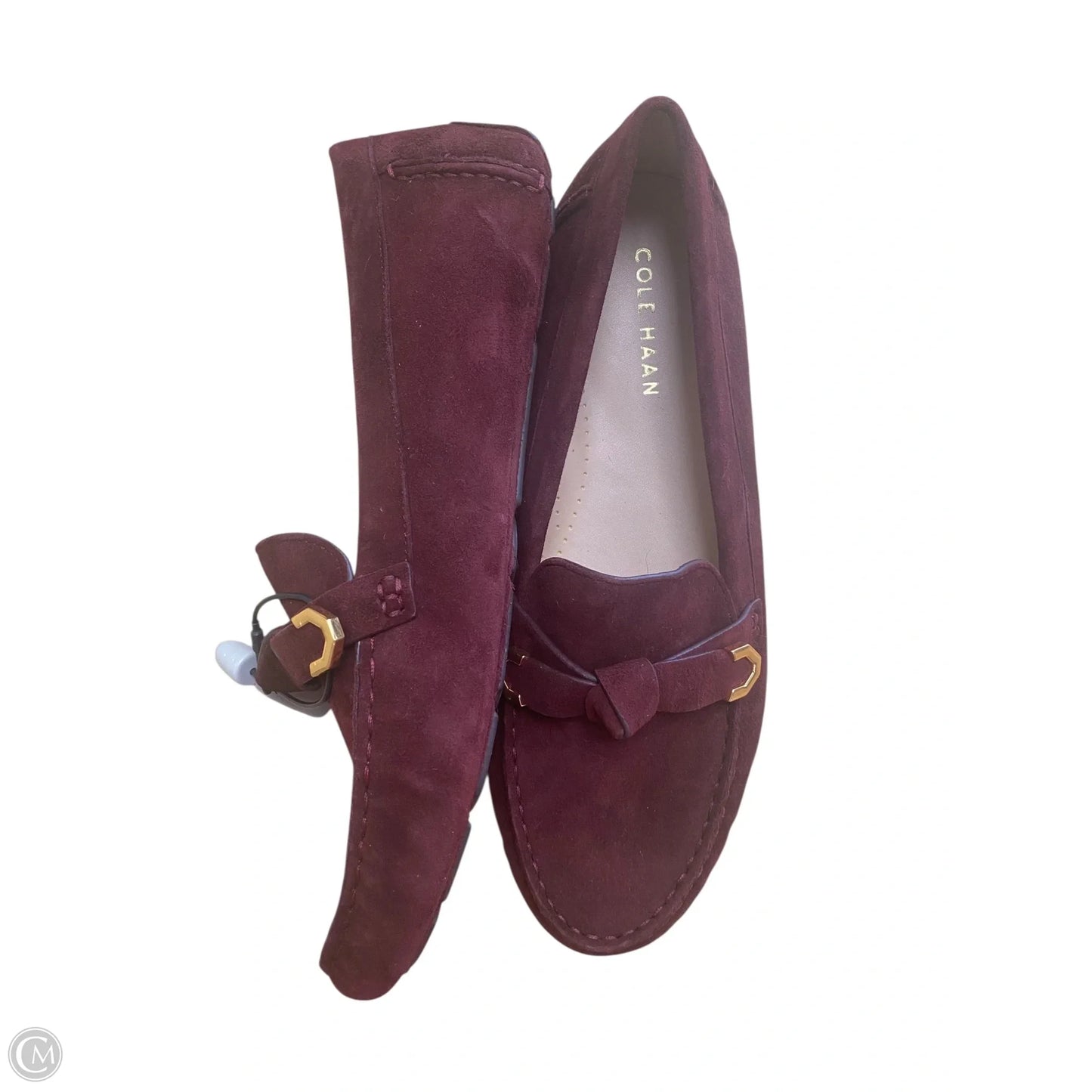 Shoes Flats By Cole-haan In Maroon, Size: 9