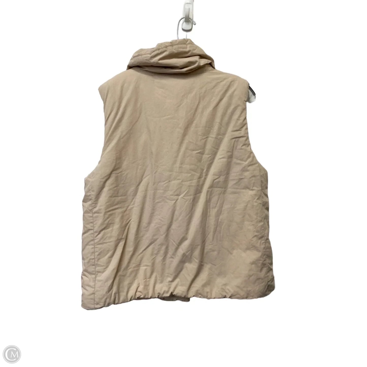 Vest Puffer & Quilted By Free People In Tan, Size: L